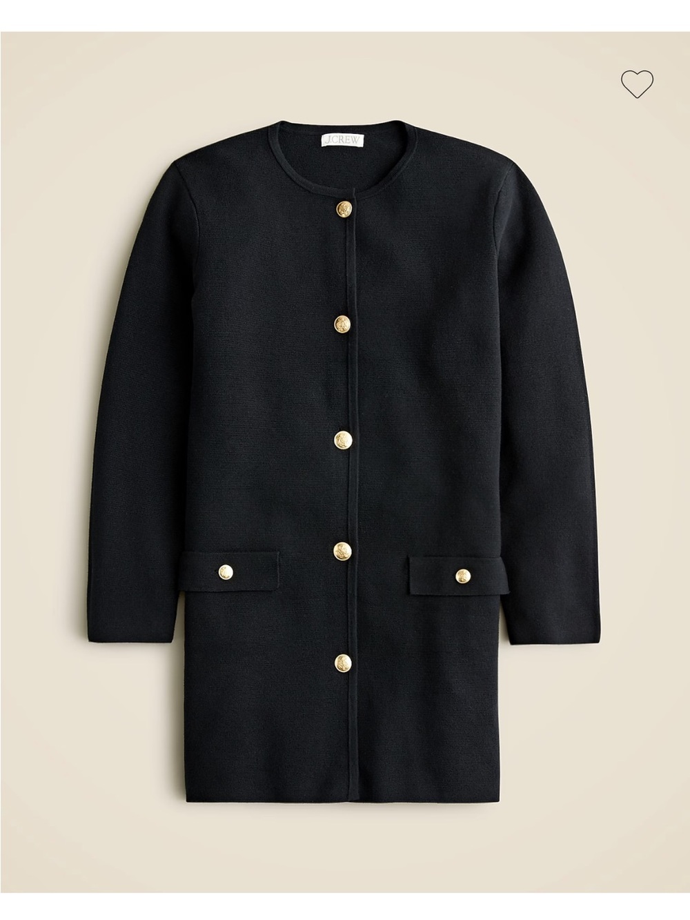 J. Crew Long Giselle Sweater. Size L.